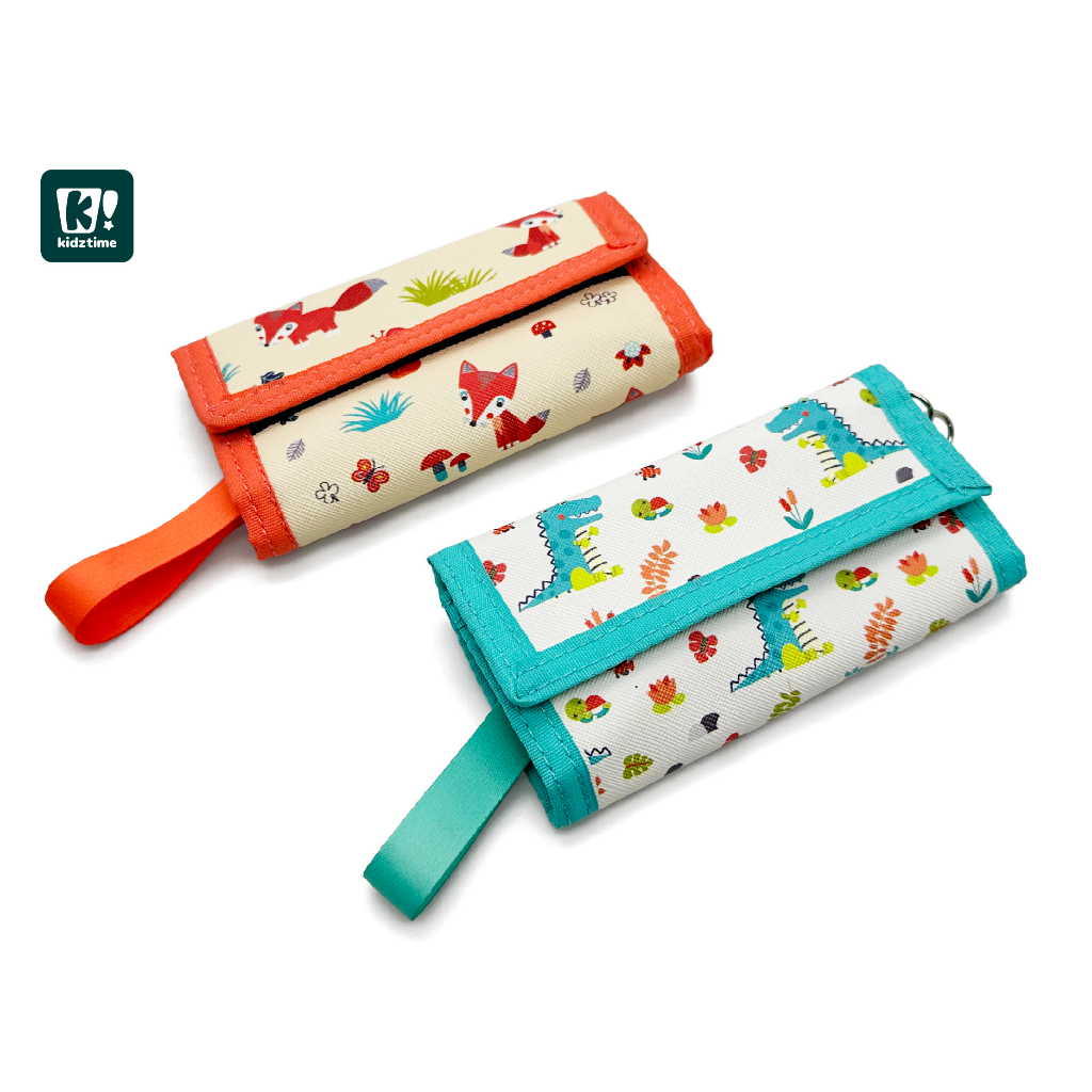 Kidztime 2.5-Fold Wallets suitable for kids Chilldren Pu Leather