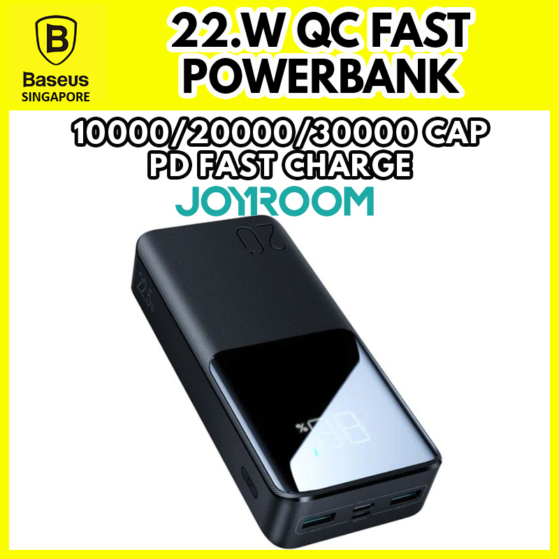 Joyroom Digital Display PowerBank 10000mAh/20000mAh/30000mAh 22.5W Fast ...