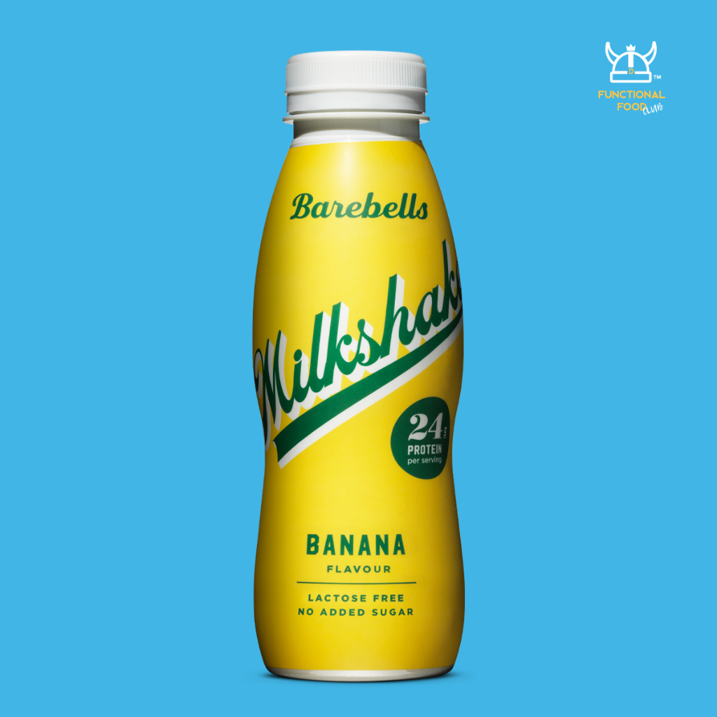 SWEDEN Protein Shake Barebells Lactose Free & No Added Sugar Milkshake Banana (1 Bottle) SG
