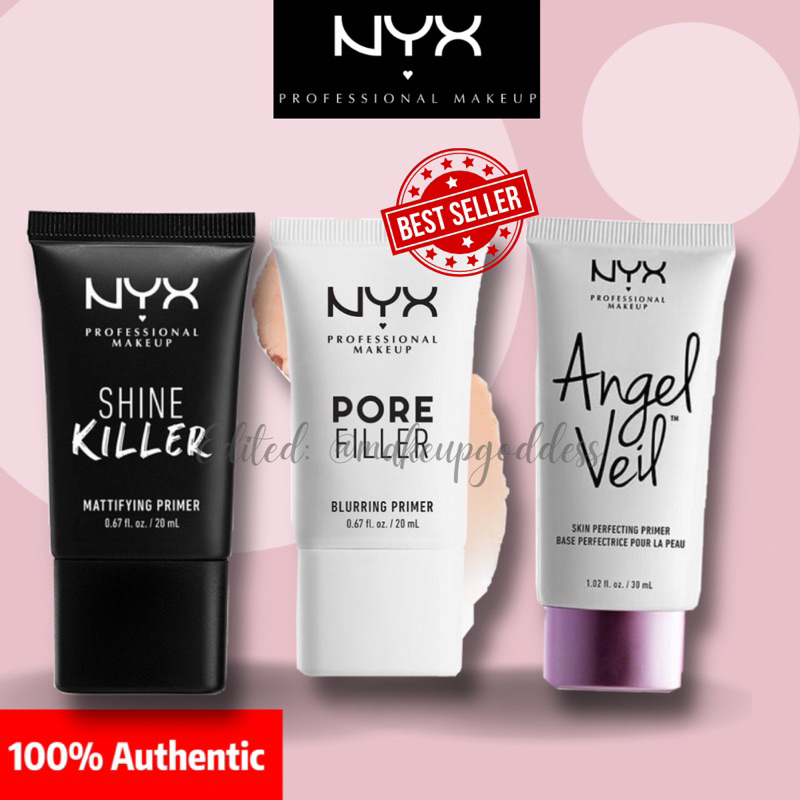 🌟SG SELLER🌟NYX Angel Veil Primer Primer Killer Pore Shine Shopee | / Primer Singapore / Filler Mattifying