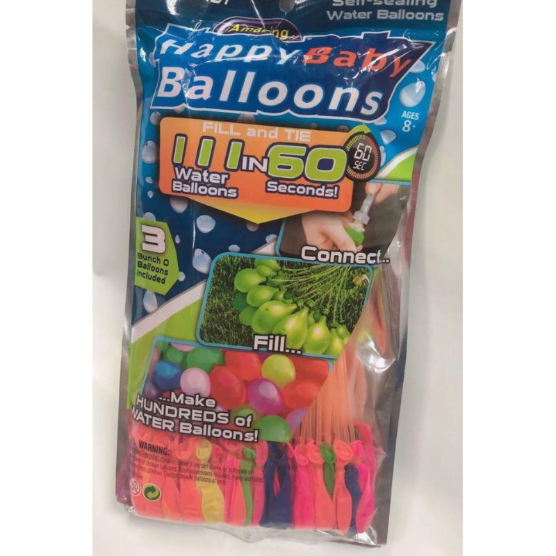 Magic Water Balloons (Fill 111 balloons in 60 sec) Shopee Singapore
