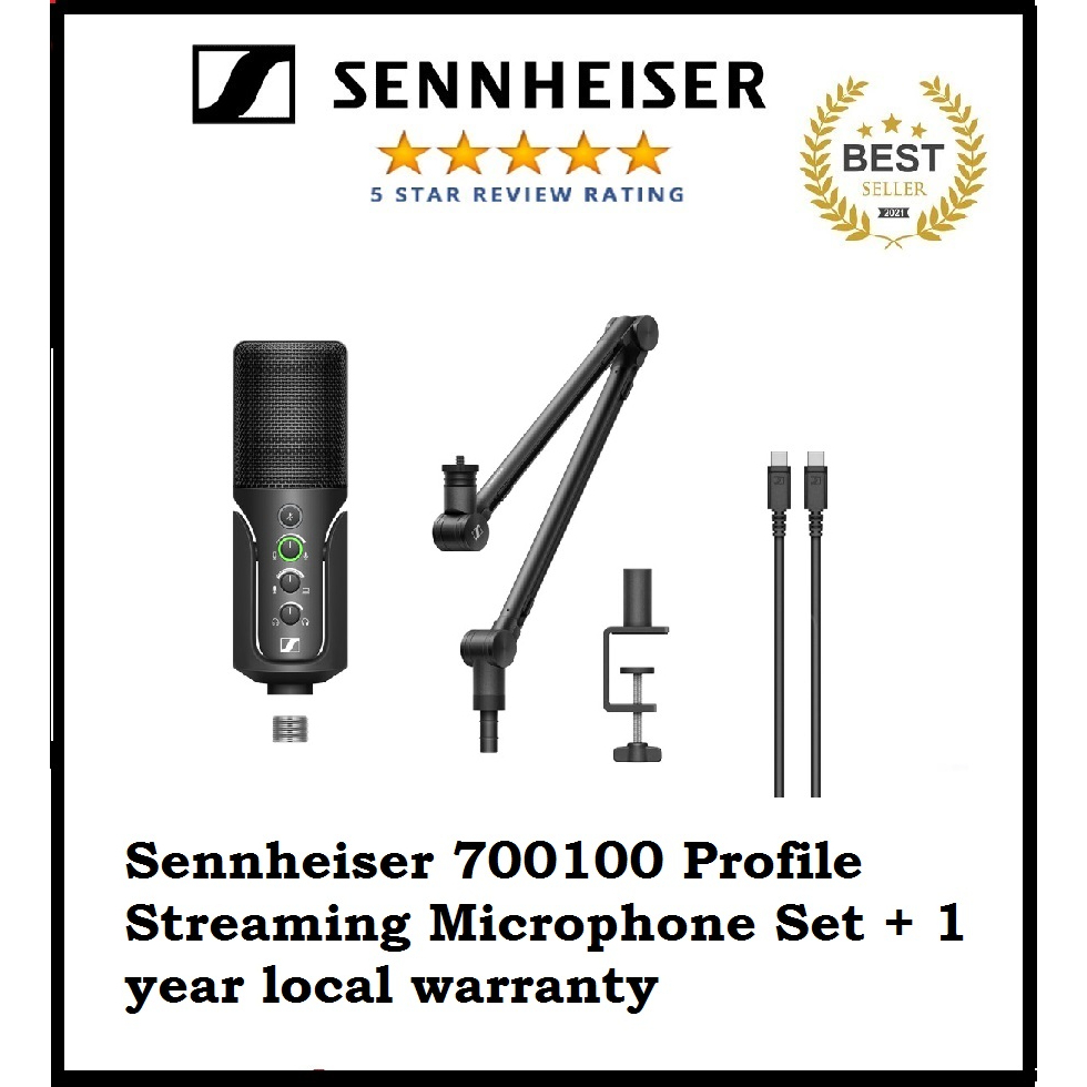 Sennheiser 700100 Profile Streaming Microphone Set + 1 year local warranty