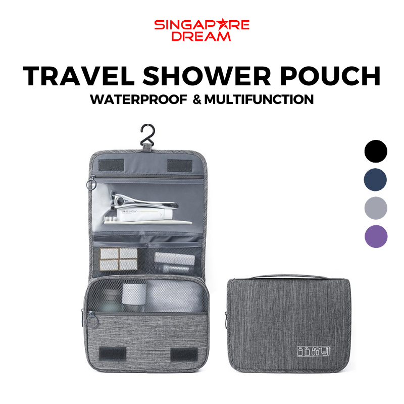 Toiletries Pouch Waterproof Travel Accessories Shower Bag Cosmetic Bag