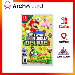 New Super Mario Bros. U Deluxe + Mario Kart 8 Deluxe - Two Game Bundle -  Nintendo Switch 