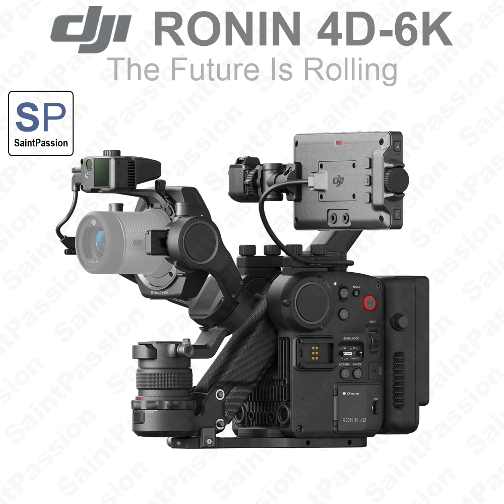 DJI Ronin 4D, Full-Frame 6K/60fps 4K/120fps 4-Axis Active Stabilization ...