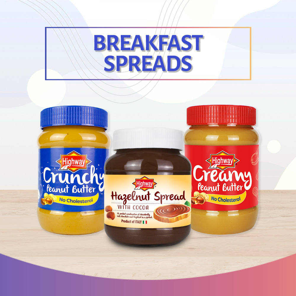 [Breakfast Spreads] Highway Hazelnut Spread with Cocoa 400g, Peanut