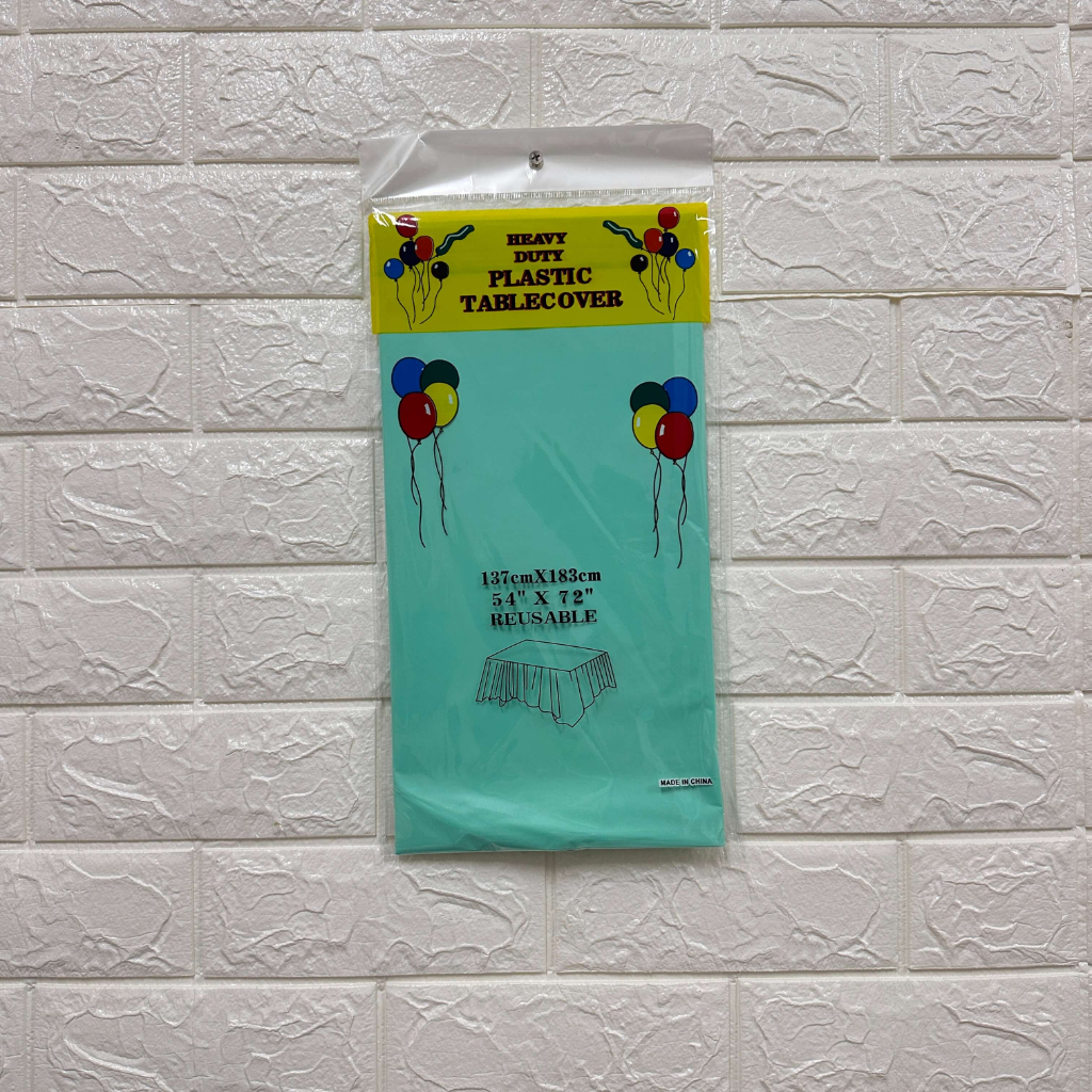 SG 🤍 Disposable Table Cover Table Cloth Party Event Decorations