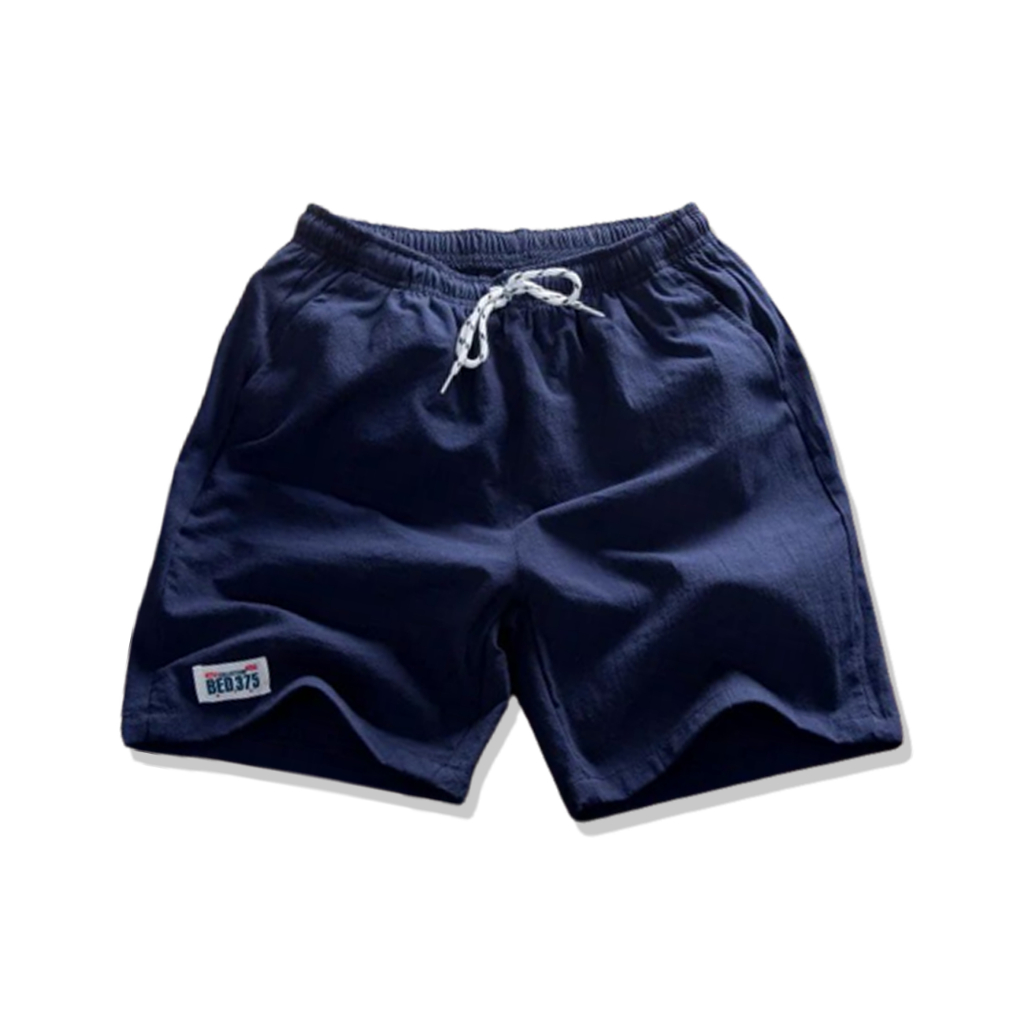 Bed375 Men Short Pants Sport Shorts Drawstring Casual Bermudas ...