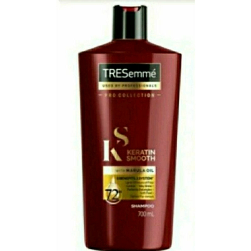 TRESemme Shampoo 700ml Keratin Smooth Shopee Singapore