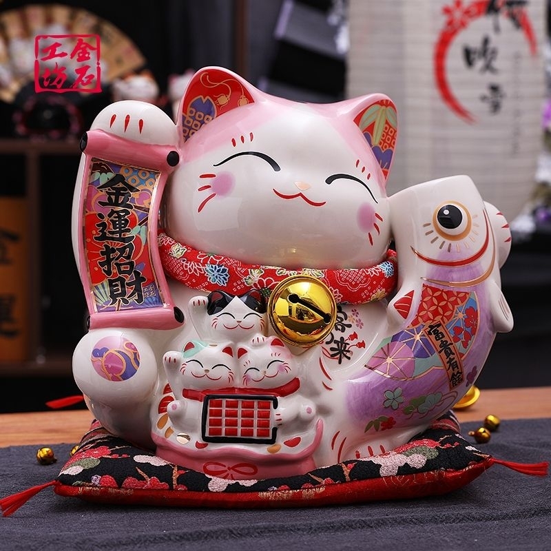 Lucky cat coin clearance bank