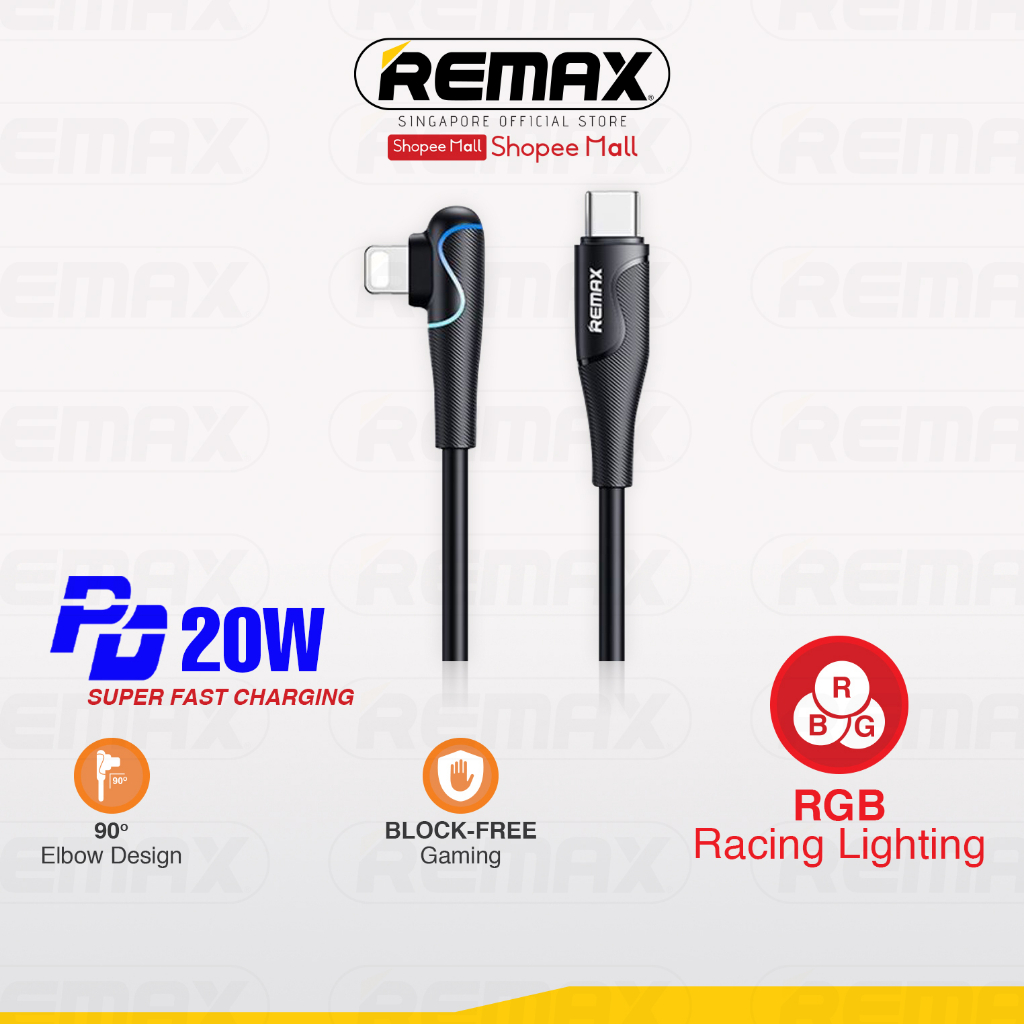 [Remax Energy] RC-192I Gamers Selection 20W with 90 Degree Elbow Design ...