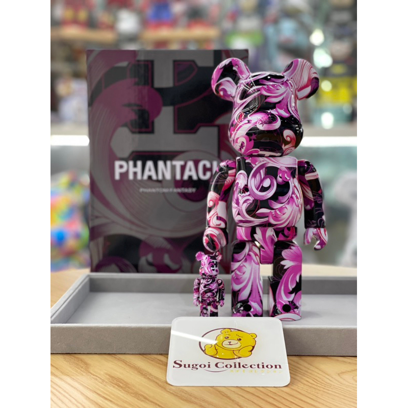In Stock] BE@RBRICK x Jay Chou Phantaci 100%+400% set bearbrick