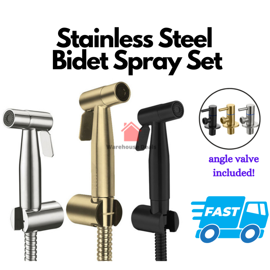 Quality Handheld Stainless Steel Bidet Spray Set Toilet Bidet Sprayer