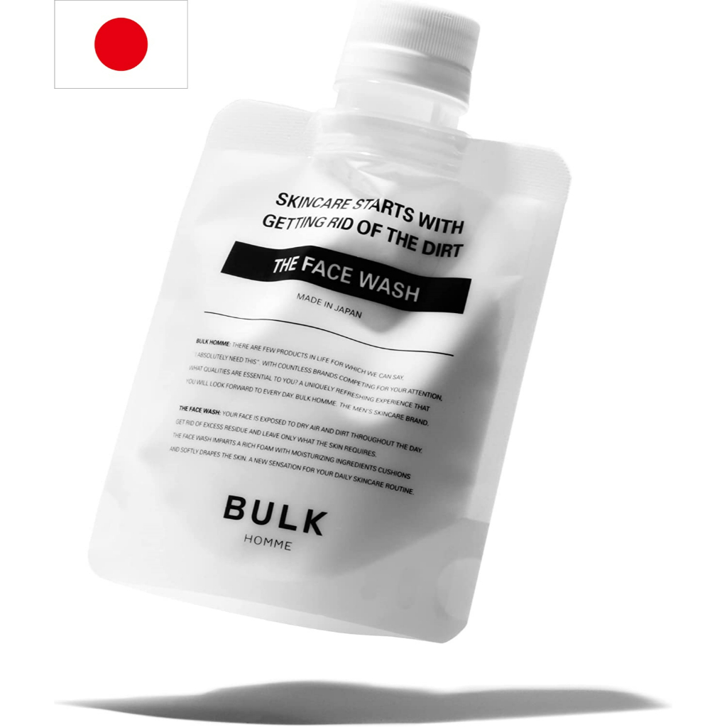 [Face Care] BULK HOMME Face Wash 100g (Face Wash, Men's Skin Care, Men