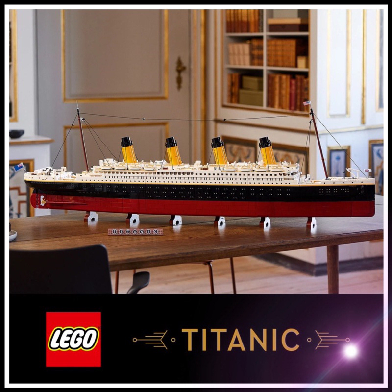 (Feb 2025 Creased Box) LEGO CREATOR 10294 Titanic Shopee Singapore