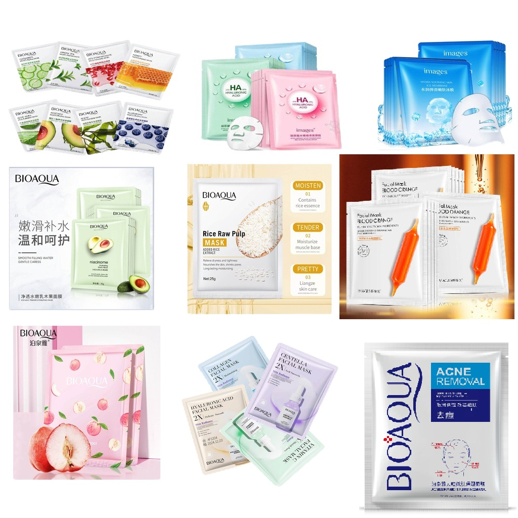 [SG Seller] Bioaqua & Images High Vitamin Organic Natural Facial Mask ...