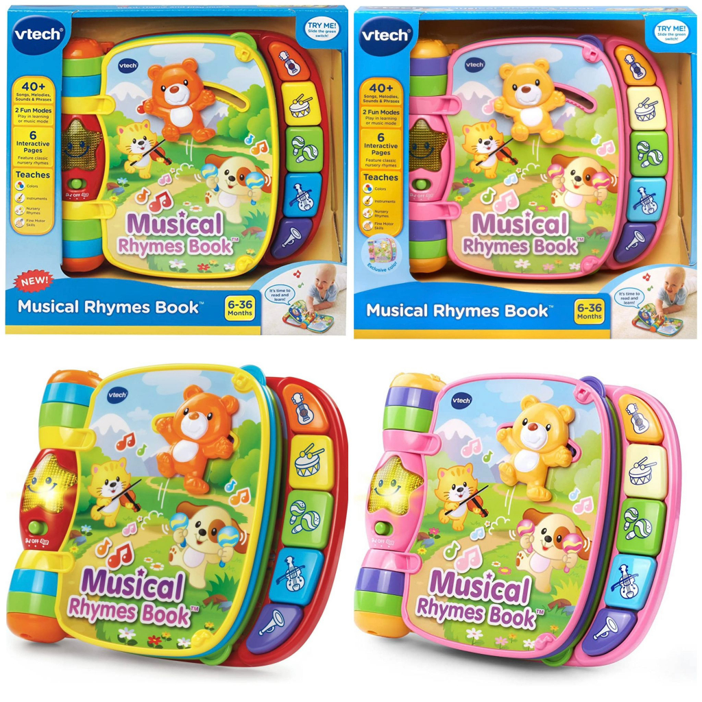(READY STOCK) VTech Musical Rhymes Book Shopee Singapore