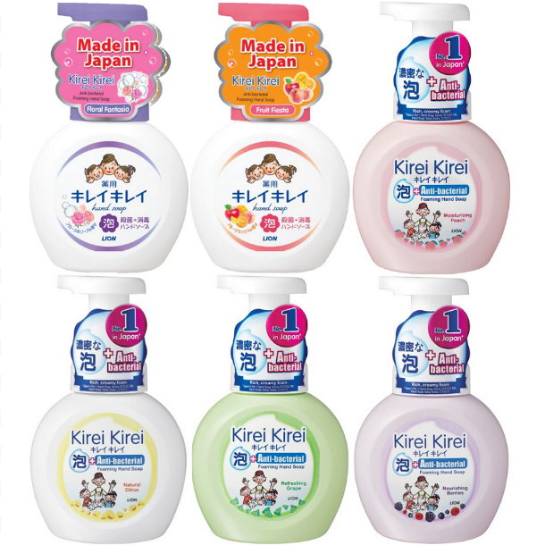 Kirei Kirei AntiBacterial Foaming Hand Soap 250 ml Belovenia