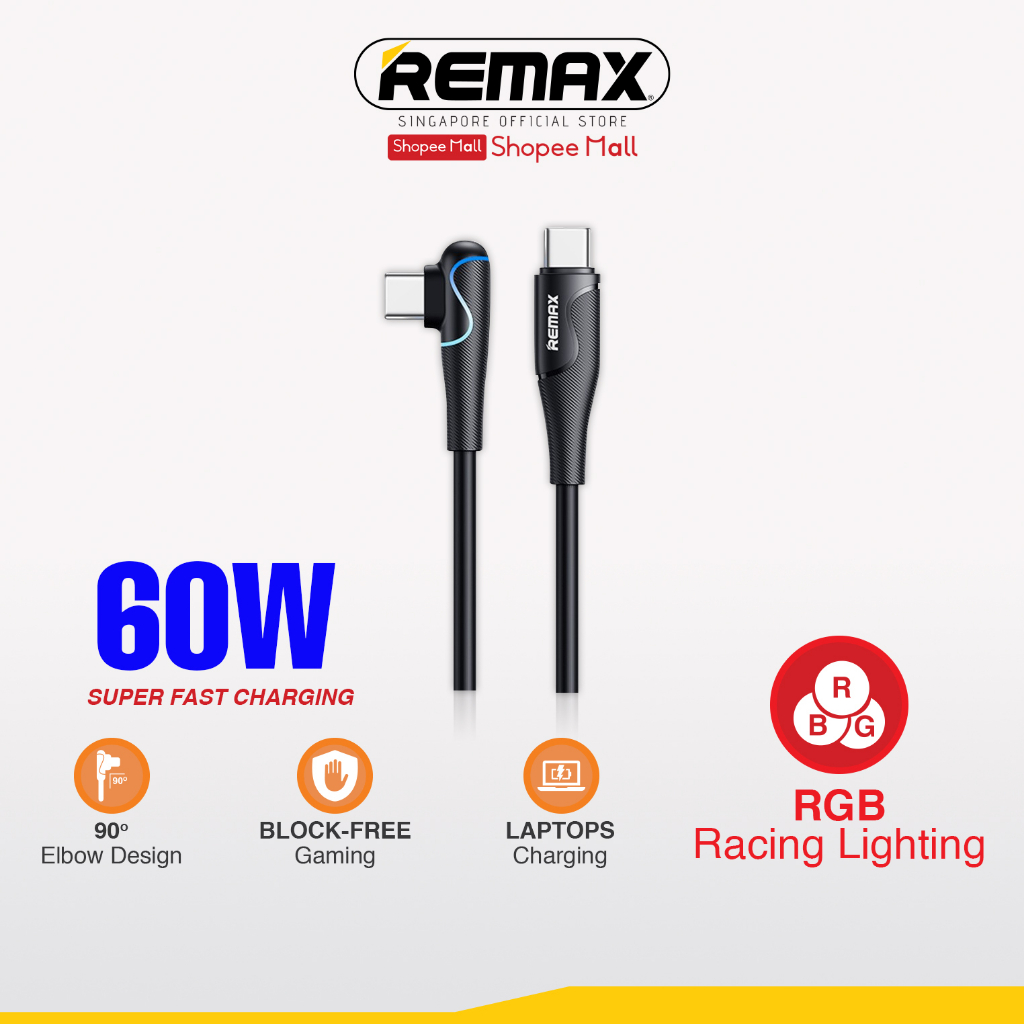 [Remax Energy] RC-192A Gamers Selection 60W with 90 Degree Elbow Design ...