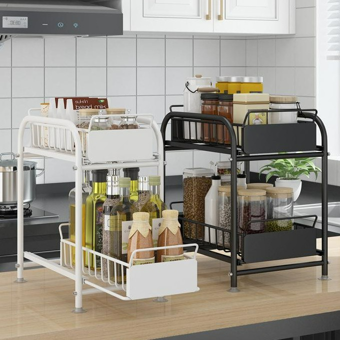 Kitchen Rack Dish/Kitchen Organiser/Kitchen Rack Shelf/Spice Organzier
