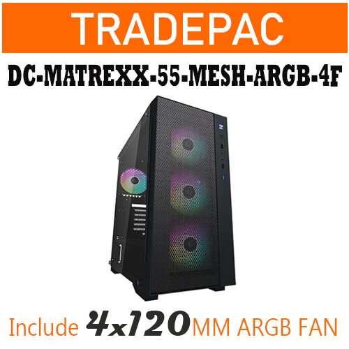 DC-MATREXX-55-MESH-ARGB-4F ATX CASE | Shopee Singapore
