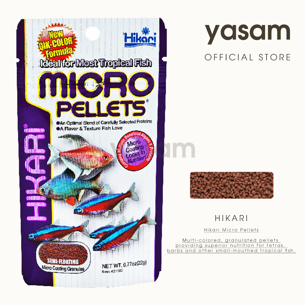 Hikari Micro Pellets Fish Food 22g