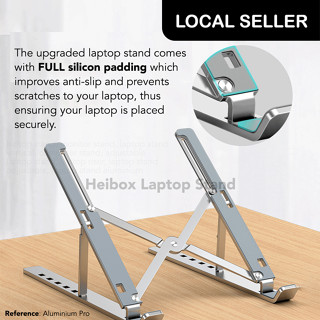 Heibox Laptop Stand Aluminium Metal ABS Ergonomic for Notebook ...