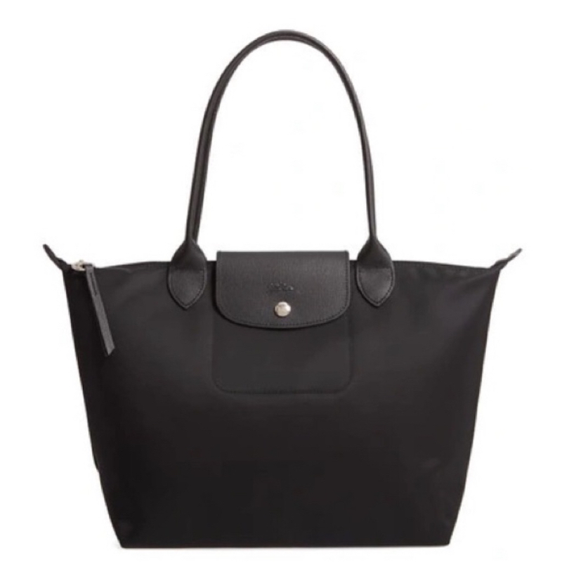 Longchamp Le Pliage Neo Shoulder Bag(Black) | Shopee Singapore