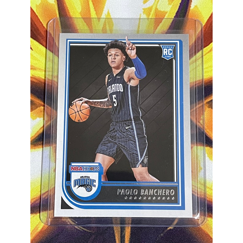 2022 2023 Nba Panini Hoops Basketball Card Paolo Banchero Rookie