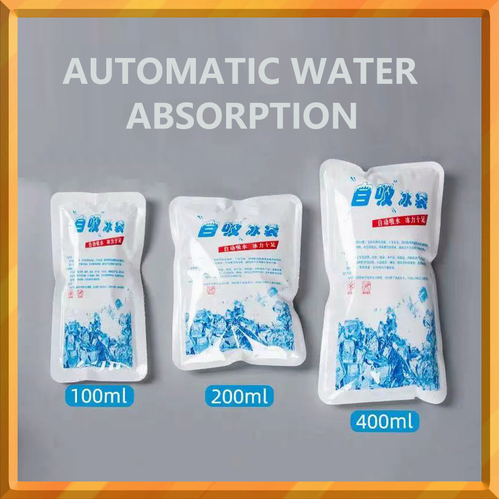 Waterfree ice Pack selfabsorbing Water Cooling Express ice Pack