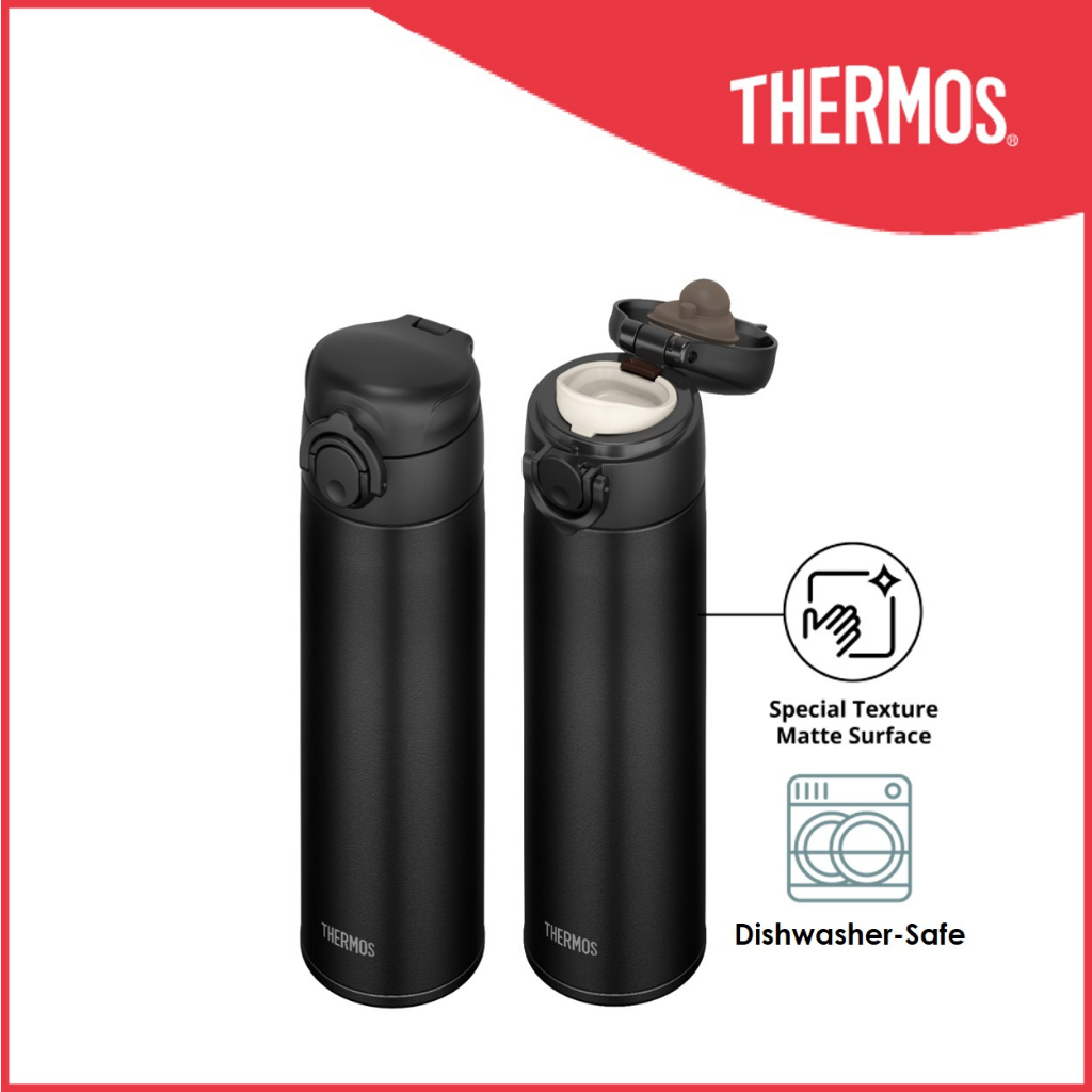 Thermos® JOK-500 Dishwasher-safe 500ML One-Push Bottle Stainless Steel 304 photo 5