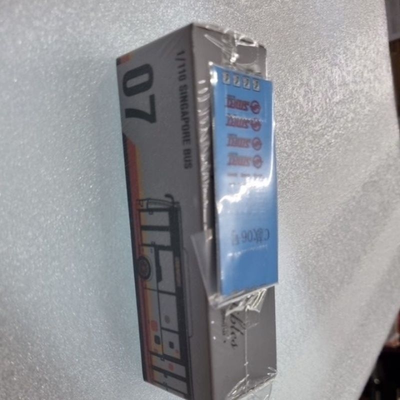 SINGAPORE BUS SCALE 1/110 BUS 858 Die Cast Model | Shopee Singapore