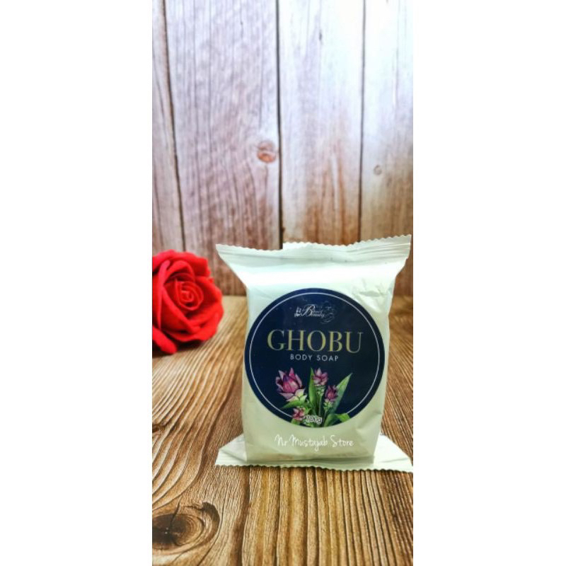 Ghobu SOAP BLESSED BEAUTY Scrub BODY SOAP BBC/BROWN SOAP TANAMERA/BONDA NING SALMAH Neat SOAP
