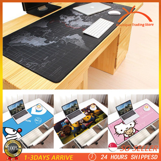 Cute Desk Mat Anime Cartoon Desk Pad Mouse Pad Kawaii Large Yellow Shiba  Inu Gaming Mousepad XXL Laptop Keyboard Desktop Writing Pad Stitched Edge