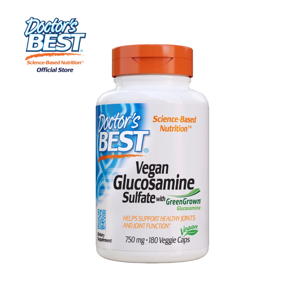 Doctor's Best Vegan Glucosamine Sulfate with GreenGrown Glucosamine