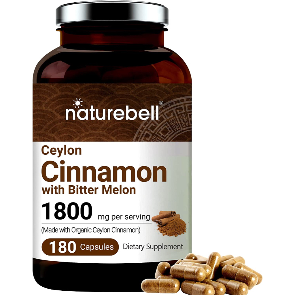 Ceylon Cinnamon Supplements (Made with Organic Ceylon Cinnamon and