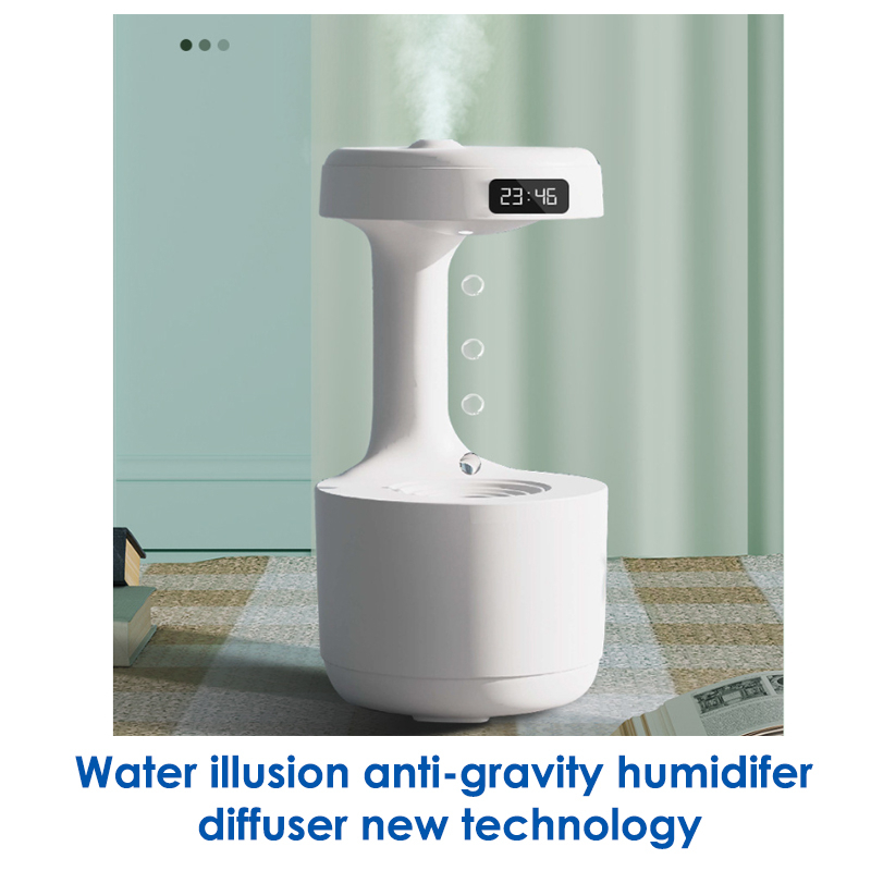 Water illusion anti-gravity humidifer diffuser new technology | Shopee ...