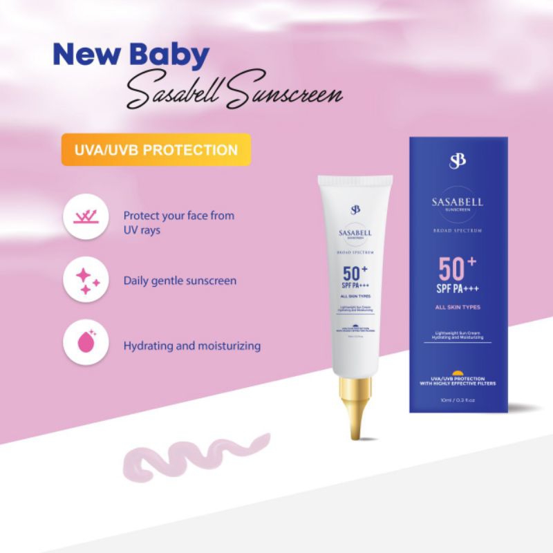 Sasabell Sunscreen SPF 50+ | Shopee Singapore