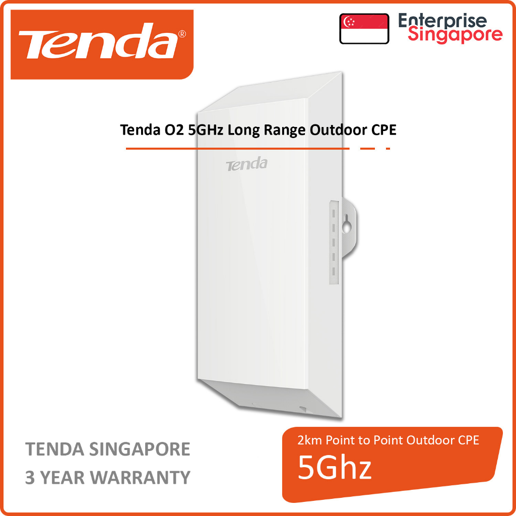 Tenda Km Point To Point Outdoor Cpe O Ghz Long Range Outdoor Cpe Dbi Directional