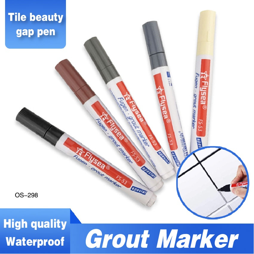 [SG Seller]Tile beauty stitch Pen Grout Coating Marker Wall Floor Tiles ...