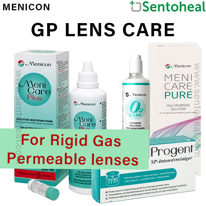 Menicon MeniCare Meni Care Plus/ Progent/ O2 Solution/ Menicare Pure