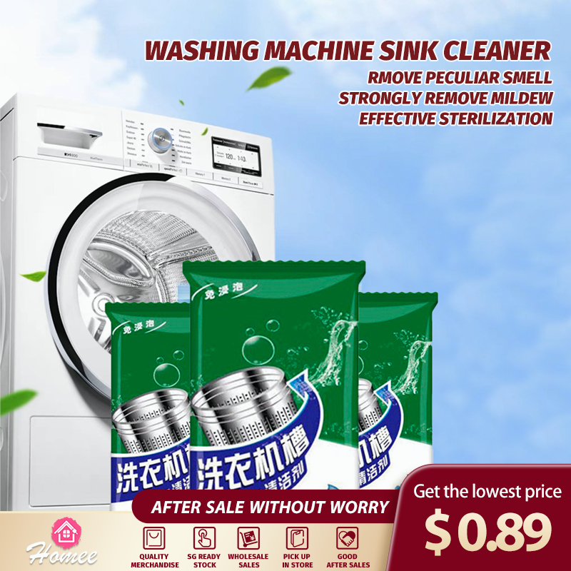 🚚SG SALES🚚 100g/Washing Machine Cleane Cleaning Powder Washer Sink