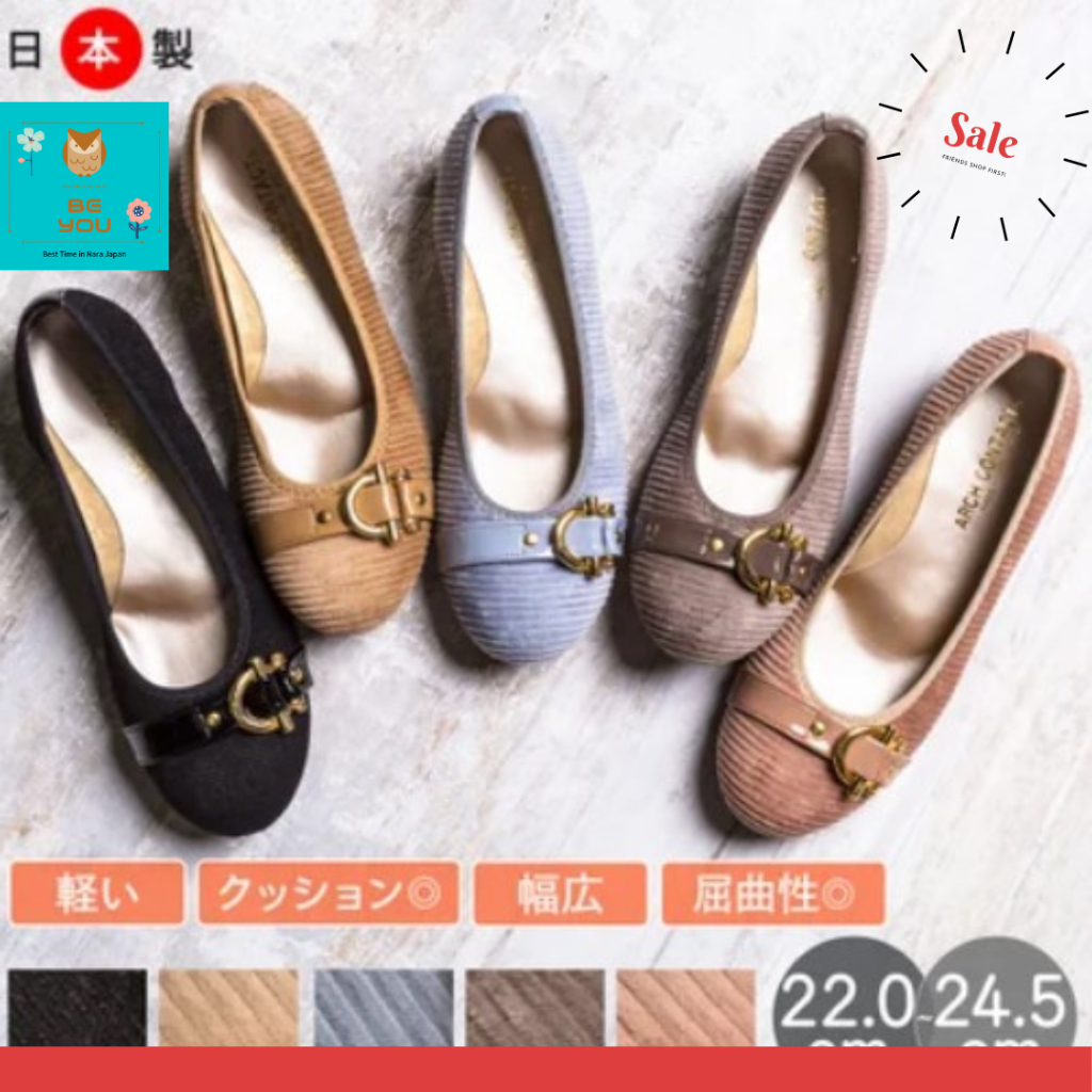 Japan LaLaHaNa Pumps Painless Buckle Lightweight Cushion Made in Japan Lady shoes Women shoes MIJ shoes LaLaHaNa