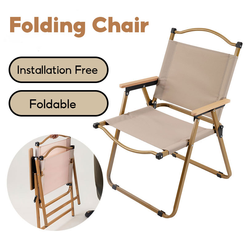 EmmAmy Outdoor folding chairs free installation portable folding chairs