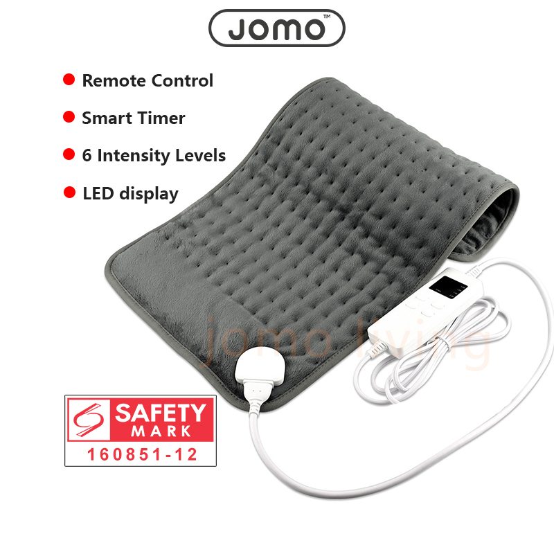 Electric Heating Pad Back Neck Massager Menstrual Pain Relief Warm Pad