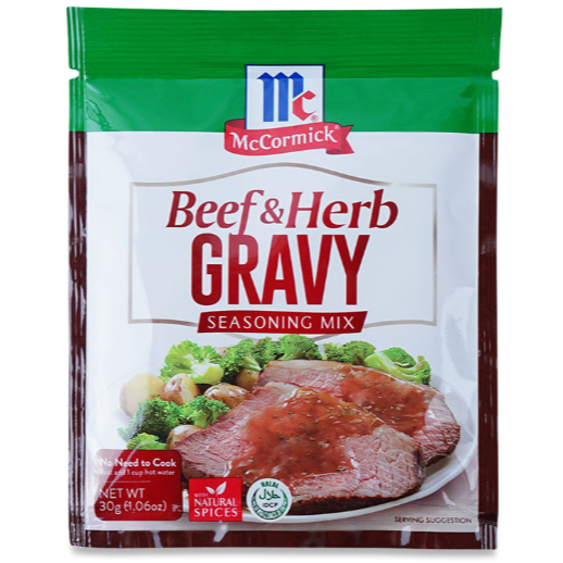 McCormick Beef & Herb Gravy 30g Shopee Singapore