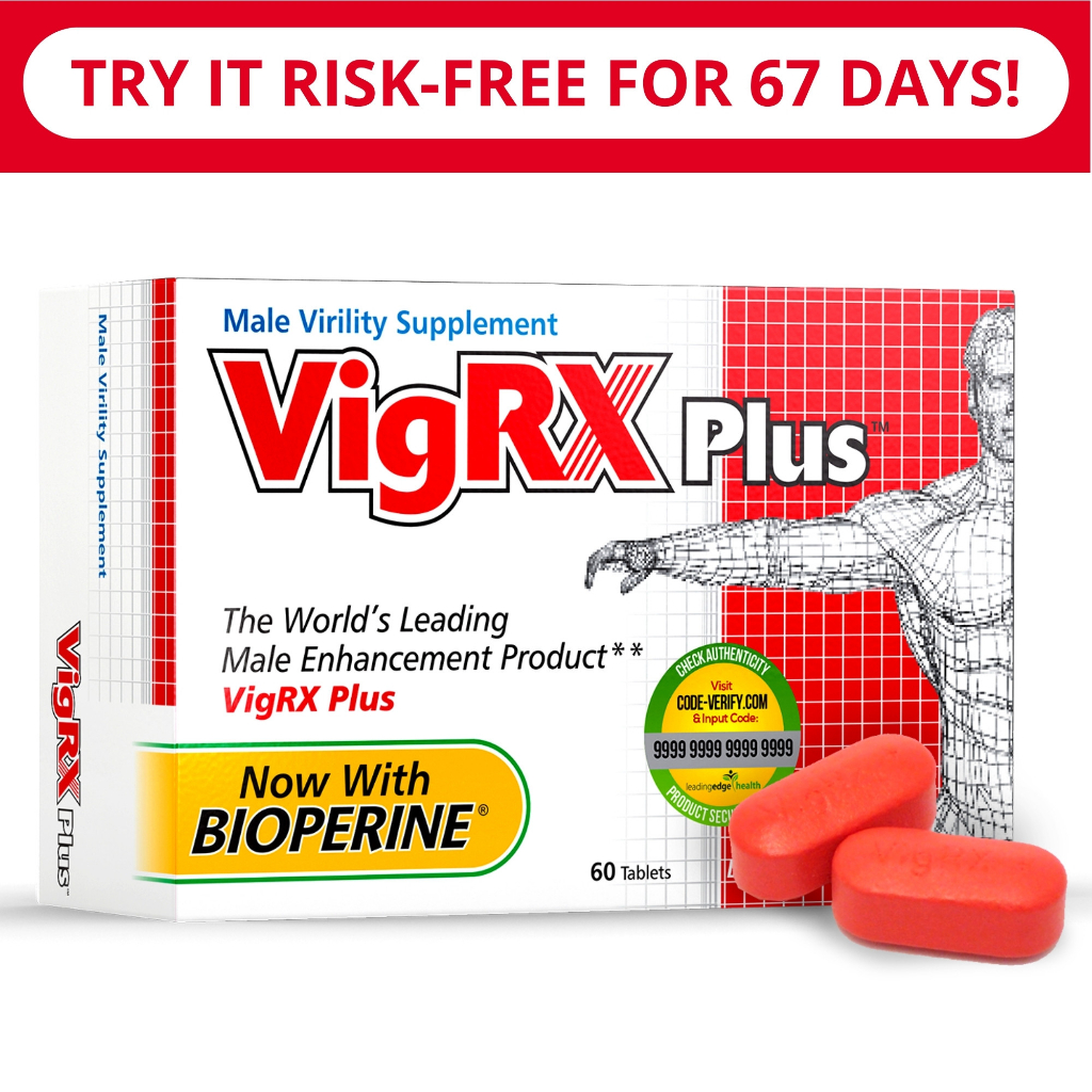 VigRX Plus Male Virility Herbal Dietary Supplement Pills Enhancement for Men by Official