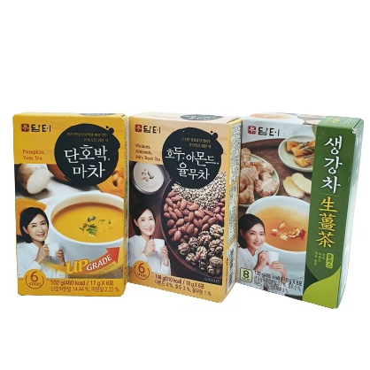 Damtuh Tea Walnut Almond Adlay Tea 6T / Ginger Tea 8T/ Sweet pumpkin ...