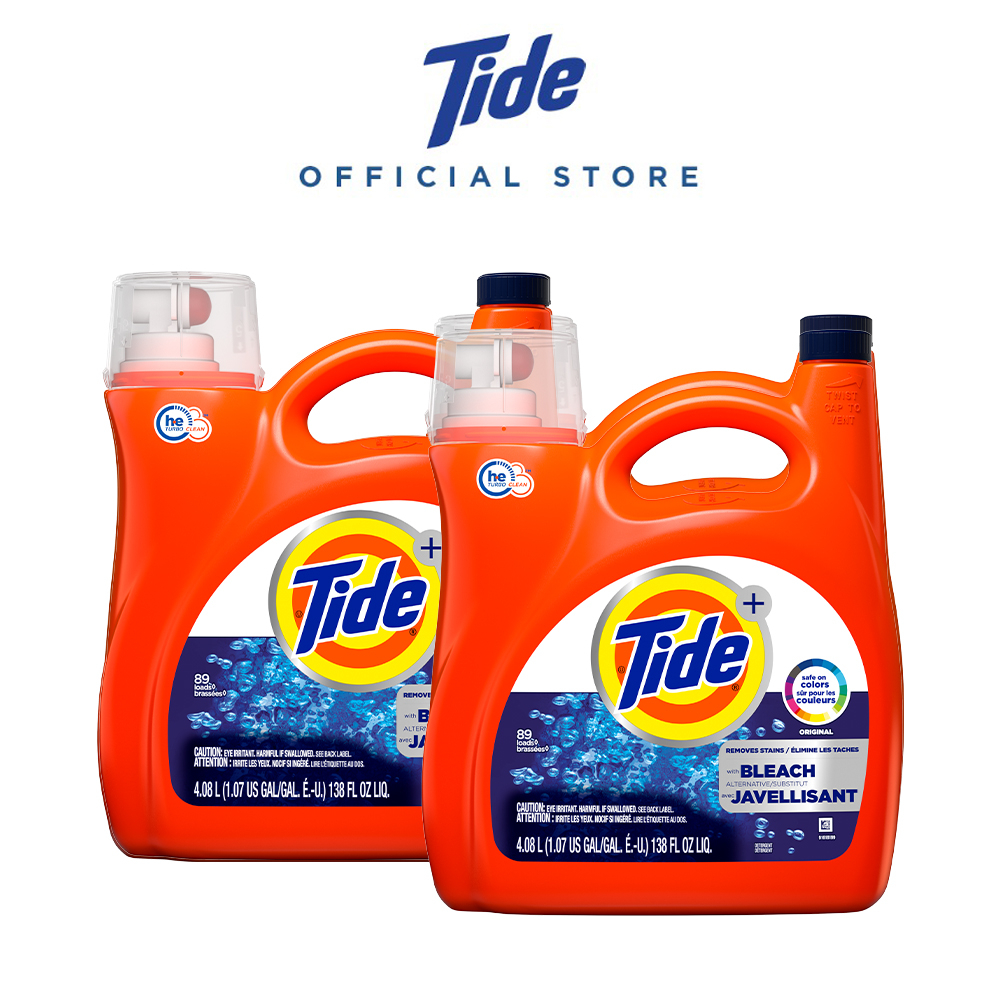 [Bundle of 2] TIDE Liquid Laundry Detergent 4.55L Shopee Singapore