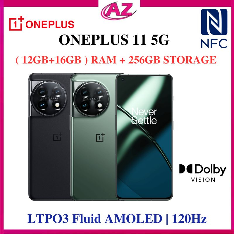 OnePlus 11 5G NFC (12GB+16GB ) RAM 256GB Storage LTPO3 Fluid AMOLED
